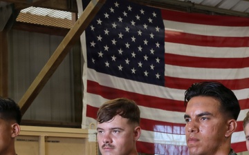 1st Marine Aircraft Wing Commander visits Marine Air Control Squadron 4