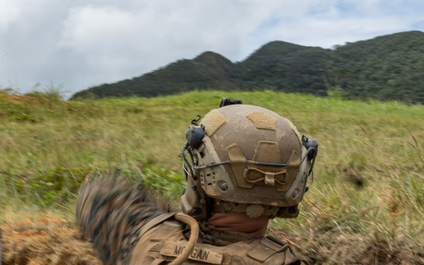 U.S. Marines with 12th LCT Conduct a Live-Fire Range