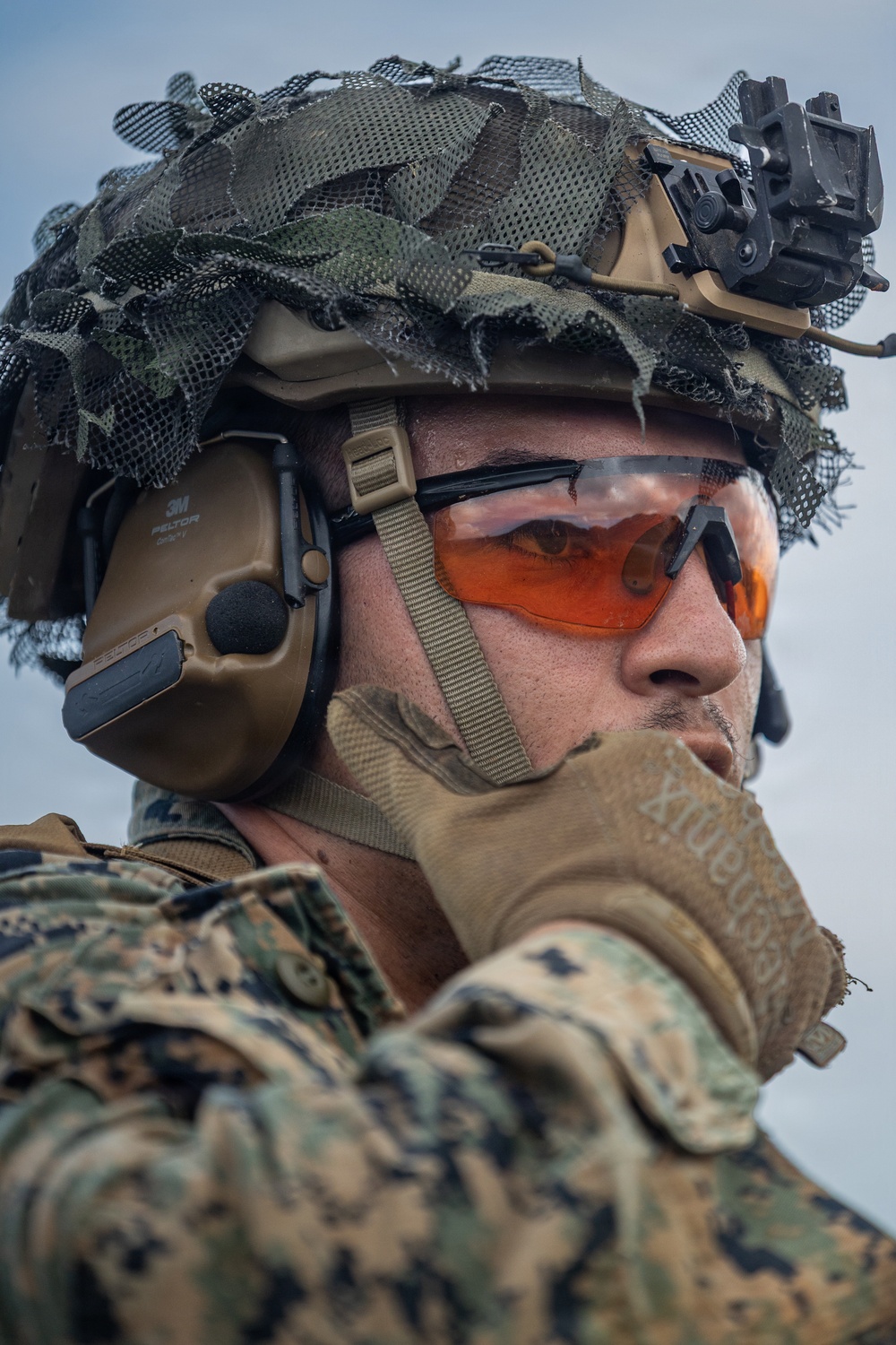 U.S. Marines with 12th LCT Conduct a Live-Fire Range