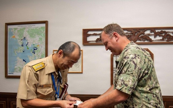 Rear Adm. Sato Visits CFAS