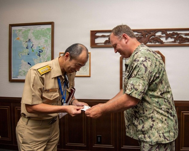 Rear Adm. Sato Visits CFAS