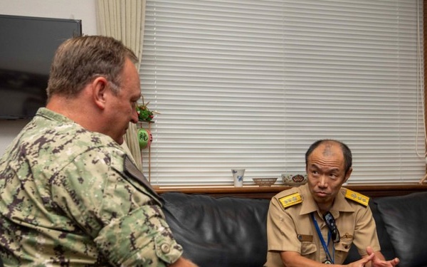 Rear Adm. Sato Visits CFAS