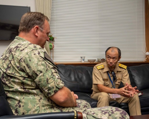 Rear Adm. Sato Visits CFAS