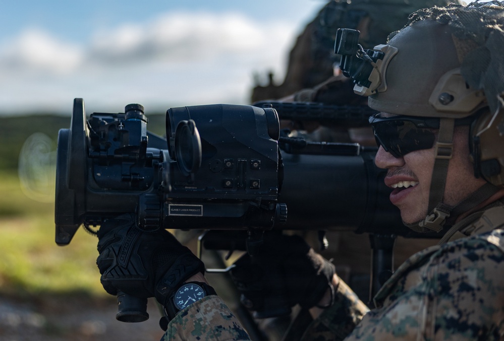 U.S. Marines with 12th LCT Conduct a Crew-Served Weapons Range