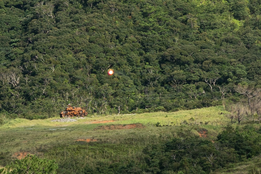 U.S. Marines with 12th LCT Conduct a Crew-Served Weapons Range