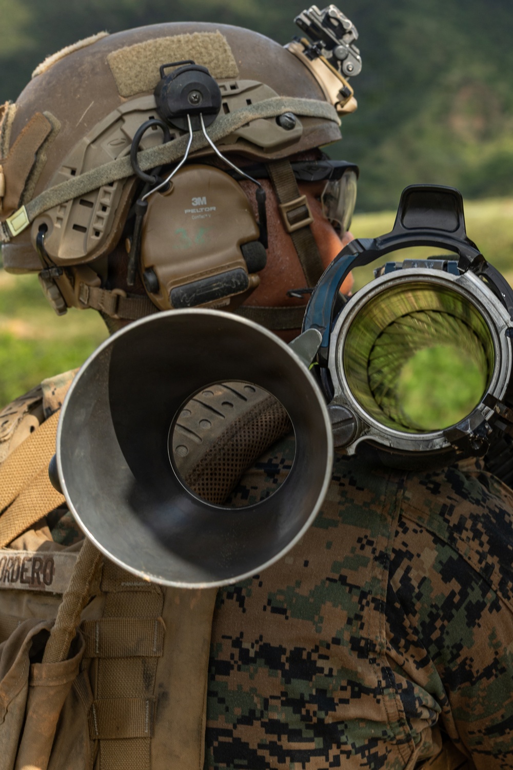 U.S. Marines with 12th LCT Conduct a Crew-Served Weapons Range