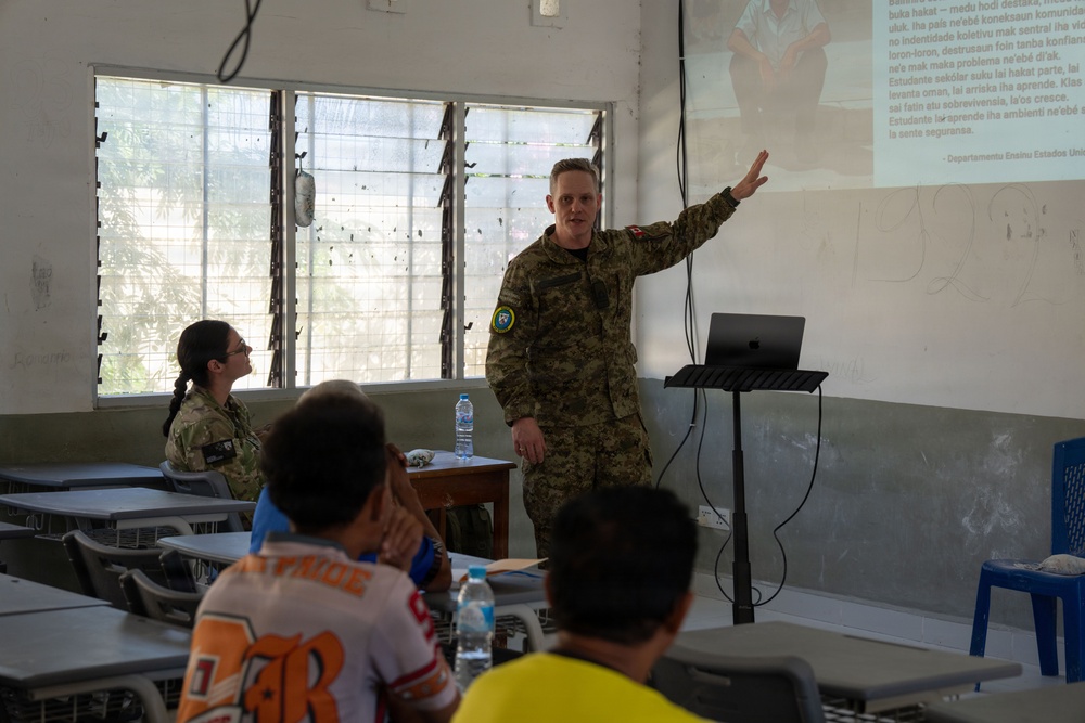 Pacific Partnership 2026 conducts Host Nation Outreach Event at 20 September Secondary School in Dili, Timor-Leste