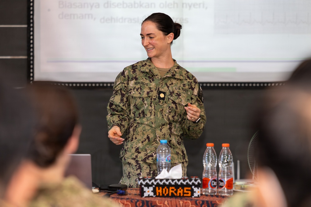 Pacific Partnership 2026 medical team conducts medical workshops at Dr. Ferdinand Hospital in Sibolga, Indonesia