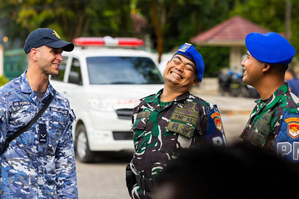 Pacific Partnership 2026 holds fair in Sibolga, Indonesia