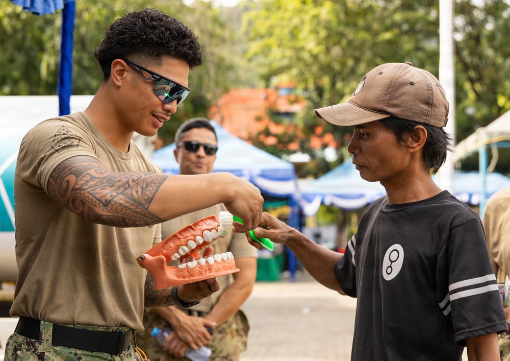 Pacific Partnership 2026 holds fair in Sibolga, Indonesia