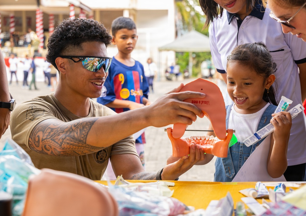 Pacific Partnership 2026 holds fair in Sibolga, Indonesia