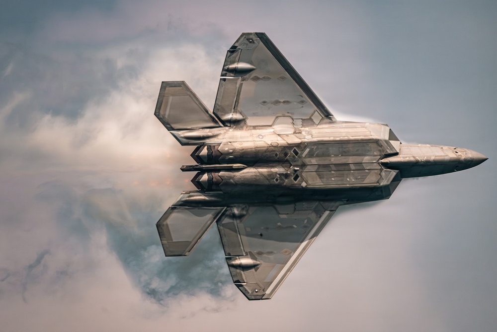 F-22 Demonstration Team performs for 2026 Chicago Air and Water Show