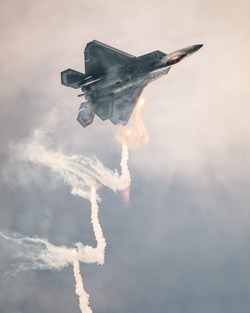 F-22 Demonstration Team performs for 2026 Chicago Air and Water Show