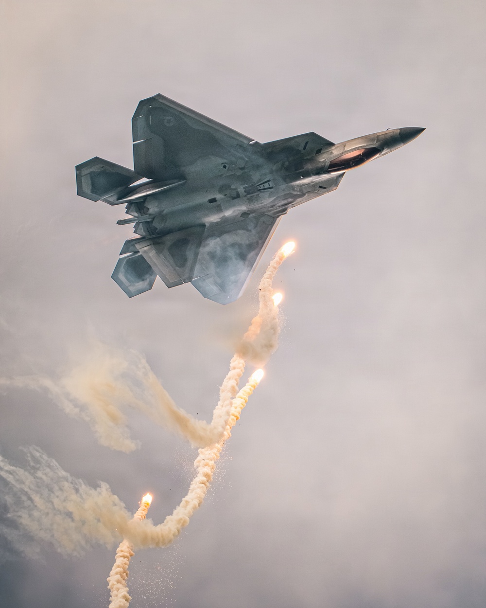F-22 Demonstration Team performs for 2026 Chicago Air and Water Show