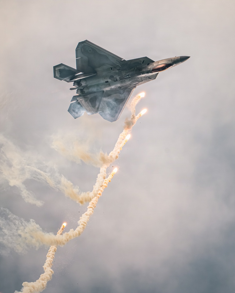 F-22 Demonstration Team performs for 2026 Chicago Air and Water Show