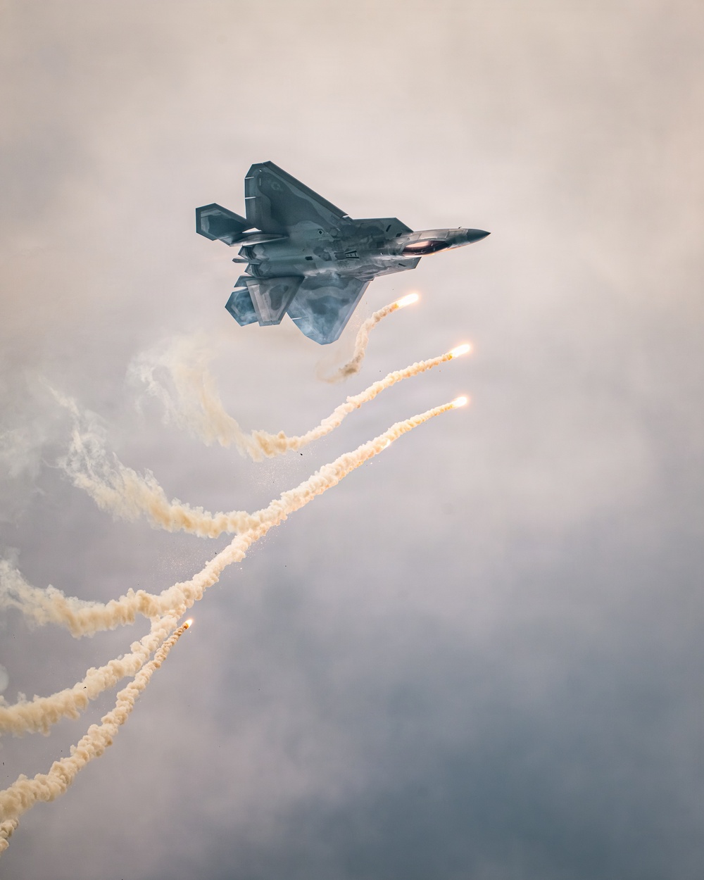 F-22 Demonstration Team performs for 2026 Chicago Air and Water Show