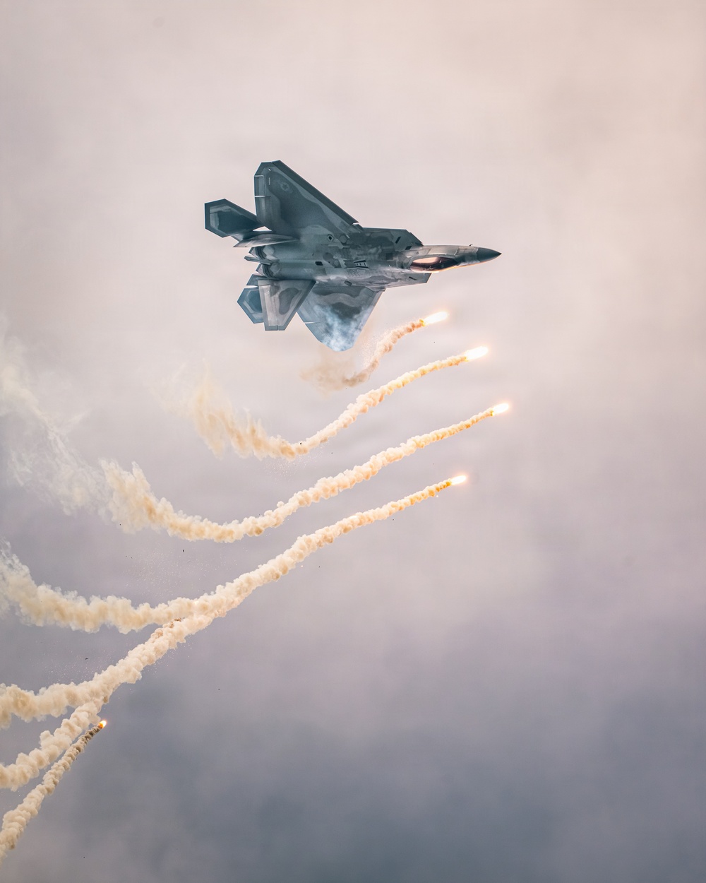 F-22 Demonstration Team performs for 2026 Chicago Air and Water Show