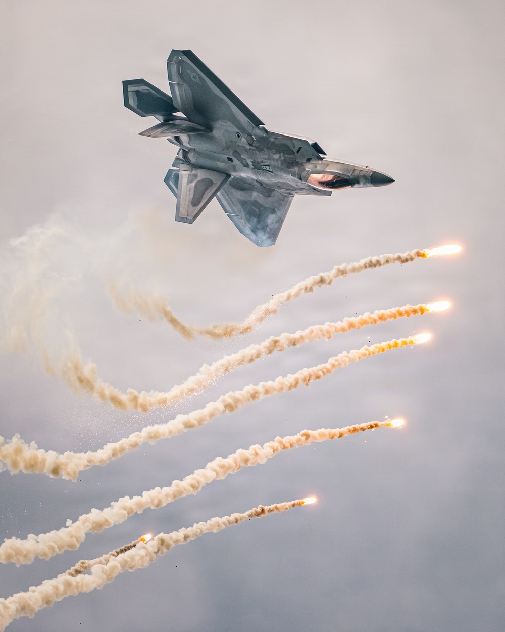 F-22 Demonstration Team performs for 2026 Chicago Air and Water Show
