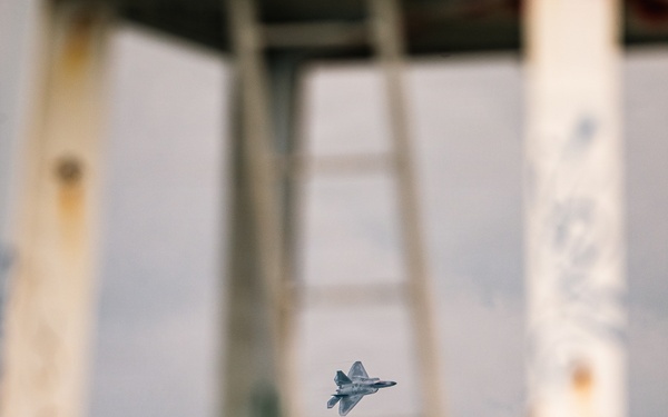 F-22 Demonstration Team performs for 2026 Chicago Air and Water Show