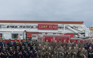 Camp Blaz firefighter challenge