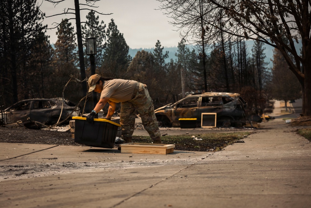 Washington National Guard supports Red Cross in Spokane