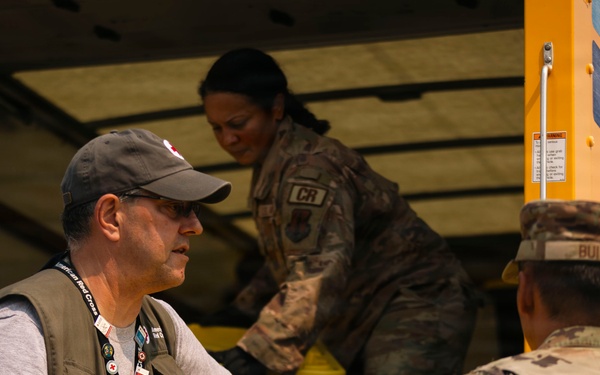 Washington National Guard supports Red Cross in Spokane