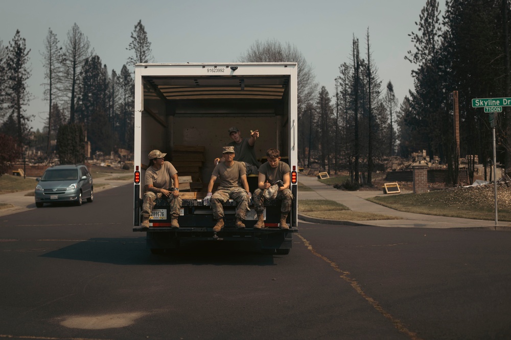 Washington National Guard supports Red Cross in Spokane