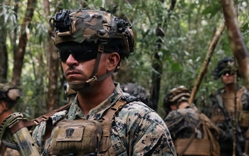 U.S. Marines with 12th LCT Conduct Fire Team Attack Drills