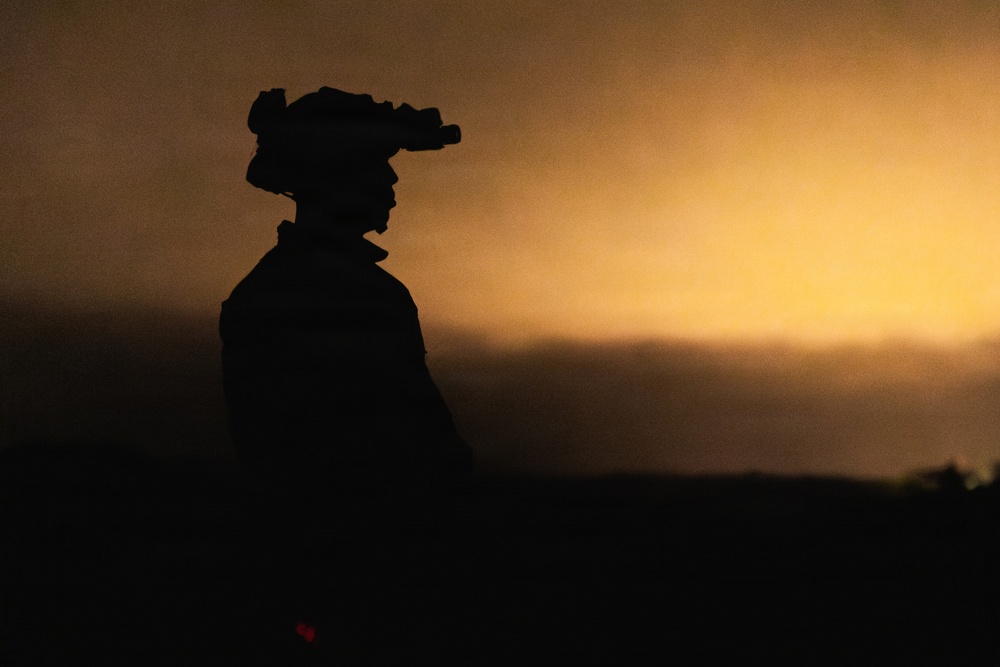 U.S. Marines with 12th LCT Conduct Fire Team Attack Drills