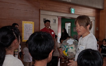 U.S. Marines Visit Local Youth Center