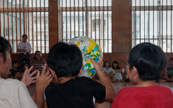 U.S. Marines Visit Local Youth Center