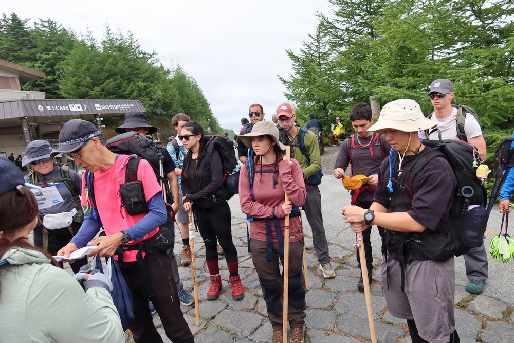 CFAY MWR Hosts Mount Fuji Climb