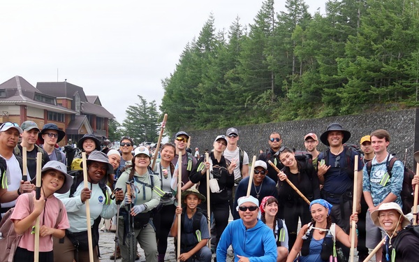 CFAY MWR Hosts Mount Fuji Climb