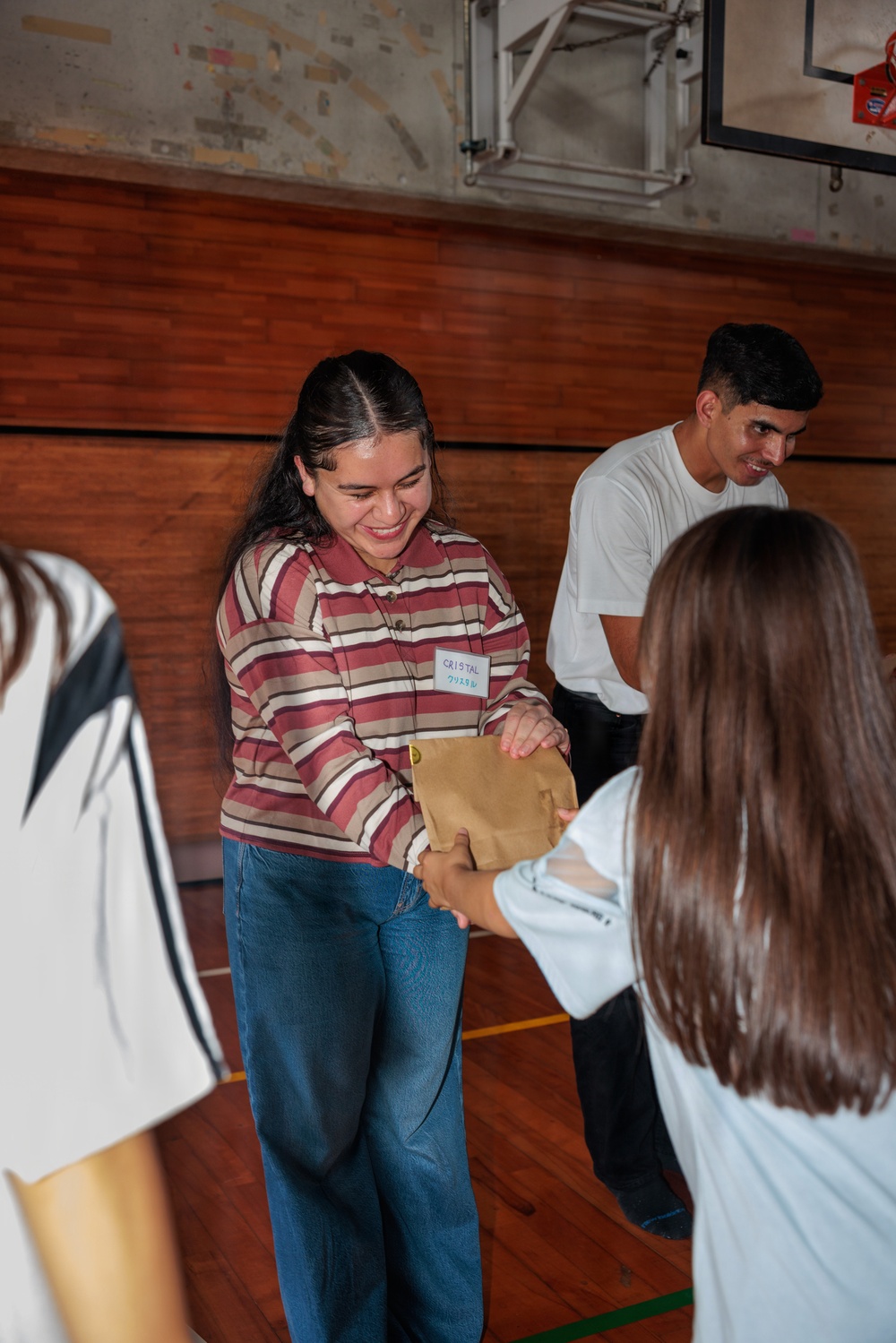U.S. Marines Visit Local Youth Center