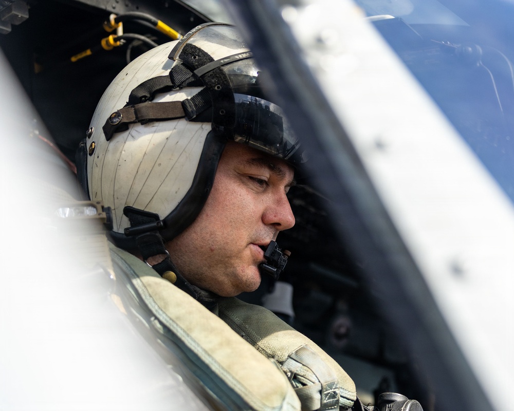 Rafael Peralta Conducts Flight Operations