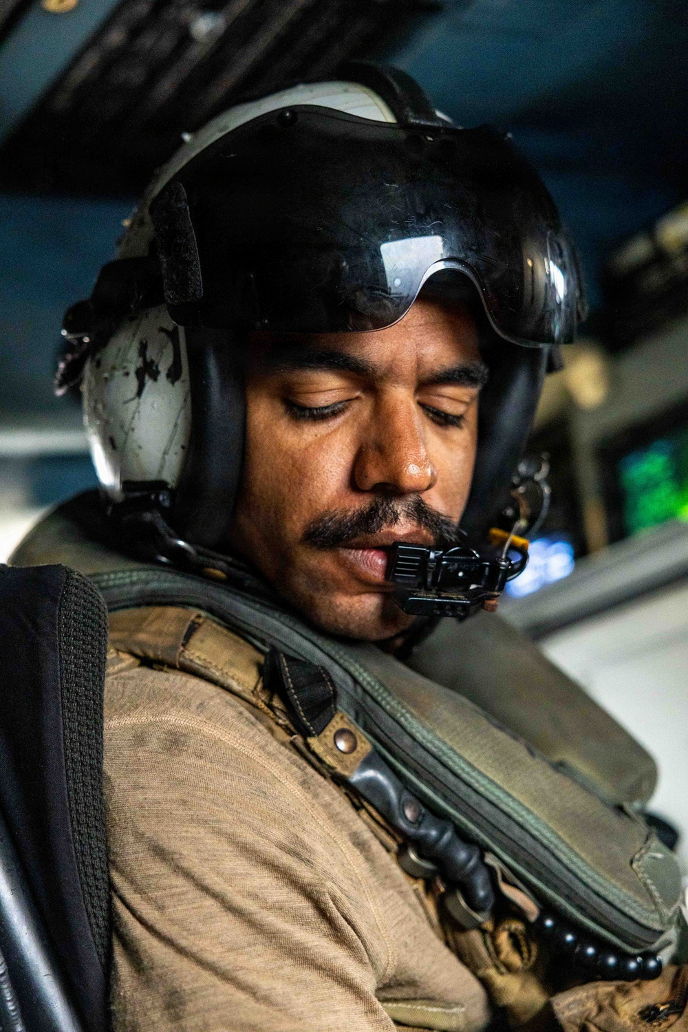 Rafael Peralta Conducts Flight Operations