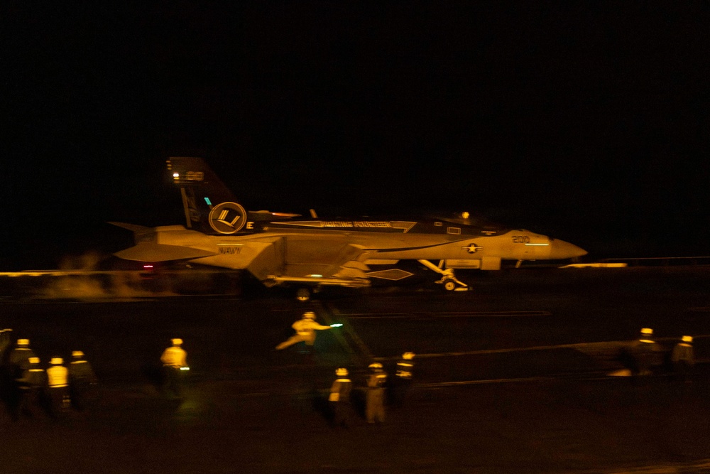 Abraham Lincoln Conducts Flight Operations
