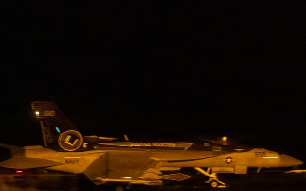 Abraham Lincoln Conducts Flight Operations