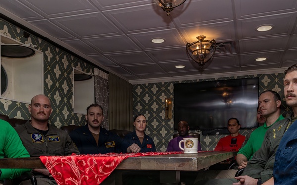 Abraham Lincoln Conducts A Meeting With SECWAR