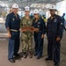 USS John C. Stennis (CVN 74) Lt. Cmdr. Huy Huynh Ring Off Ceremony