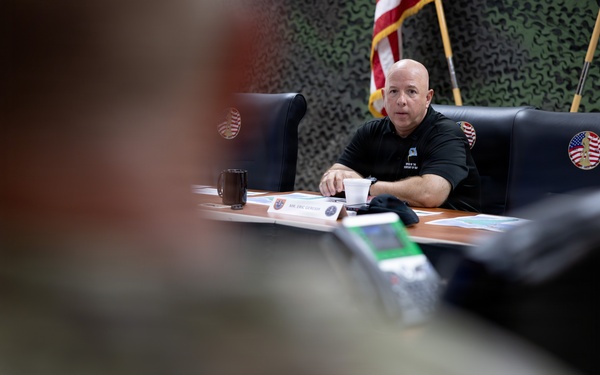 Senior Advisor to the Secretary of War for Strategy Visits Camp Shelby