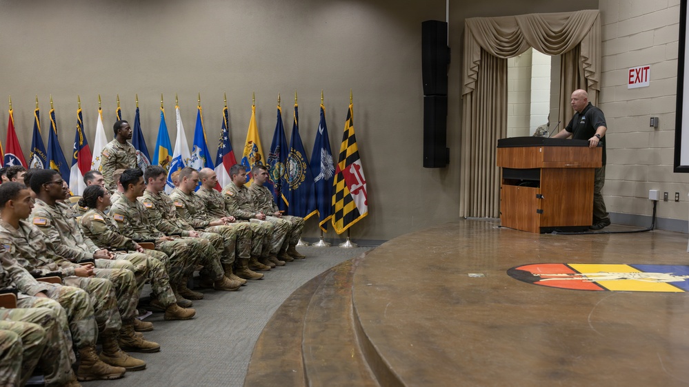 Senior Advisor to the Secretary of War for Strategy Speaks to BLC Class 011-26