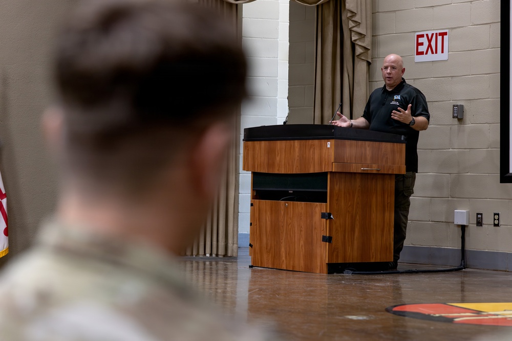 Senior Advisor to the Secretary of War for Strategy Speaks to BLC Class 011-26