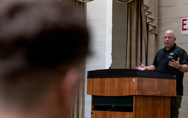 Senior Advisor to the Secretary of War for Strategy Speaks to BLC Class 011-26