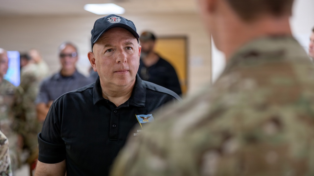 Senior Advisor to the Secretary of War for Strategy Visits Camp Shelby