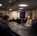 Rear Adm. Robert Loughran Visits Delbert D. Black