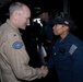 Rear Adm. Robert Loughran Visits Delbert D. Black