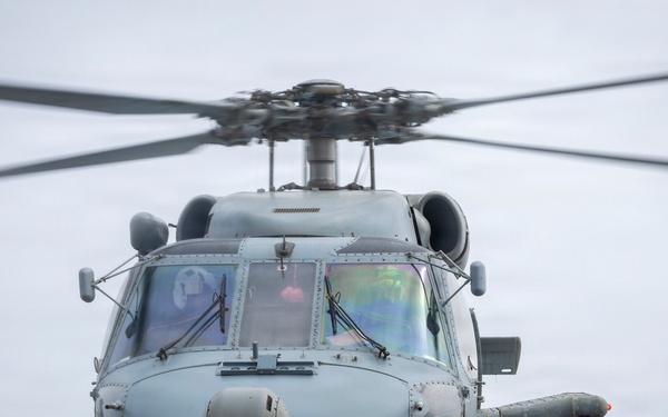 Delbert D. Black Conducts Flight Operations