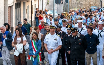 NAS Sigonella and Cesarò Commemorate 30 Years of Collaboration and Community
