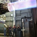 Liberty Wing families visit engine run demo